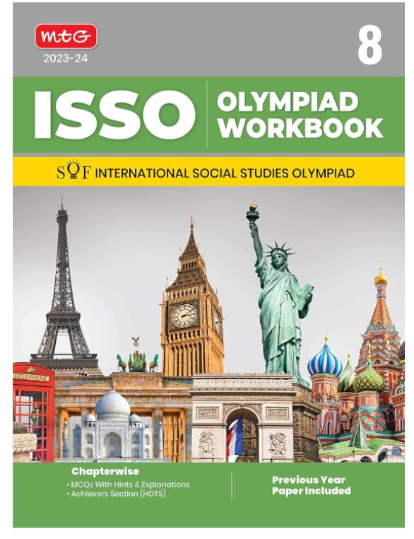 MTG International Social Studies Olympiad (ISSO) Workbook for Class 8 - Chapterwise MCQs, Previous Years Solved Paper & Achievers Section - ISSO Olympiad Books For 2023-2024 Exam Paperback – 13 March 2023
